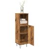 Koupelnová skříňka old wood 30 x 30 x 100 cm kompozitní dřevo 857208