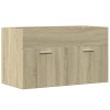 Koupelnová skříňka pod umyvadlo dub sonoma 90 x 38,5 x 46 cm 856213