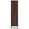 Knihovna hnědý dub 40x35x139 cm kompozitní dřevo 849128