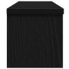 Kuchyňský regál stohovatelný černý 60x15x16 cm kompozit 860501
