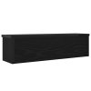 Kuchyňský regál stohovatelný černý 60x15x16 cm kompozit 860501