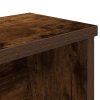 kuchyňské regály stohovatelné 2 pcs kouřový dub 60x15x16 cm 860508