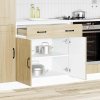 Kuchyňská spodní skříňka "Kalmar" dub sonoma kompozitní 853500