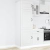 Kuchyňská skříňka "Kalmar" bílý kompozitní dřevo 853627