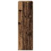 Knihovna/příborník staré dřevo 66 x 30 x 98 cm kompozitní dřevo 855826