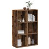Knihovna/příborník staré dřevo 66 x 30 x 98 cm kompozitní dřevo 855826