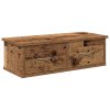 Nástěnná skříňka old wood 60x26x18,5 cm kompozitní dřevo 855858