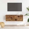 Nástěnná skříňka old wood 60x26x18,5 cm kompozitní dřevo 855858