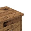 Nástěnná skříňka old wood 60x26x18,5 cm kompozitní dřevo 855858