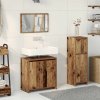 3dílná koupelnová sestava old wood kompozitní dřevo 3328563