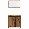 3dílná koupelnová sestava old wood kompozitní dřevo 3328563