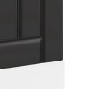 Panel na myčku "Lucca" černý kompozitní dřevo 853898