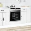 Skříňka na troubu "Lucca" bílý kompozitní dřevo 853757