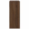 Knihovna hnědý dub 66x31x80 cm kompozitní dřevo 860298