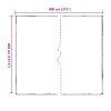 Čirá plachta s oky 4x8 m polyethylen 4018521