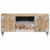 TV skříňka 105x33,5x46 cm masivní mangovníkové dřevo 4018678
