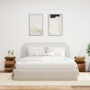 Noční stolky s LED 2 ks old wood 35x39x55 cm kompozitní dřevo 857655