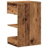 Bedside Cabinets 2 pcs starého dřeva 40x35x65cm dřevotříska 856749