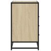 Komoda se zásuvkami sonoma dub 70x41x70 cm kompozitní dřevo 849085