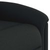 Polohovací křeslo černé textil 4015618