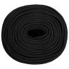 Lodní lano celočerné 10 mm 250 m polypropylen 152509
