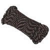 Lodní lano černé 4 mm 100 m polypropylen 152329