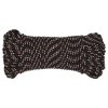 Lodní lano černé 4 mm 100 m polypropylen 152329