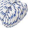Lodní lano bílé 4 mm 500 m polypropylen 152278