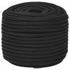 Lodní lano celočerné 14 mm 50 m polypropylen 152516