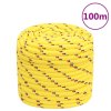 Lodní lano žluté 16 mm 100 m polypropylen 152627