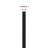 Pracovní lano černé 2 mm 250 m polypropylen 152795