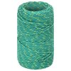 Lodní lano zelené 2 mm 100 m polypropylen 152690