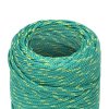Lodní lano zelené 2 mm 100 m polypropylen 152690