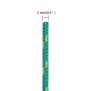 Lodní lano zelené 2 mm 100 m polypropylen 152690