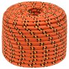 Lodní lano oranžové 12 mm 50 m polypropylen 152671