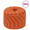 Lodní lano oranžové 12 mm 50 m polypropylen 152671
