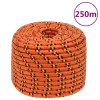 Lodní lano oranžové 12 mm 250 m polypropylen 152673