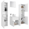 Set koupelnového nábytku bílý dřevotříska 3071036