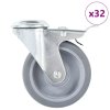 32 ks otočná kolečka s otvorem pro šroub 100 mm 277870