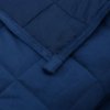 Zátěžová deka modrá 122 x 183 cm 5 kg textil 3154847