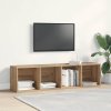 Knihovna / TV skříňka dub artisan 36x30x143 cm kompozit 855813