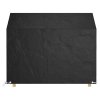 Plachty na zahradní lavice 2 ks 8 oček 160 x 70 x 70/88 cm PE 3155390