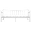 Rám vysouvací postele/pohovky bílý kovový 90 x 200 cm 324759