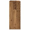 Příborník starého dřeva 60 x 30 x 75 cm kompozitní dřevo 855898