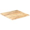 Stolní deska masivní mangovníkové dřevo 25–27 mm 80 x 80 cm 286030