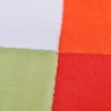 Krychlové křeslo, chromované nohy, patchwork, textilní 240895