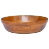 Umývadlo masivní teak Φ40 x 10 cm 326160