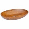 Umyvadlo masivní teak 60 x 40 x 10 cm 326162