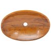 Umyvadlo masivní teak 60 x 40 x 10 cm 326162