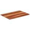 Stolní deska masivní akáciové dřevo 25–27 mm 60 x 90 cm 285991